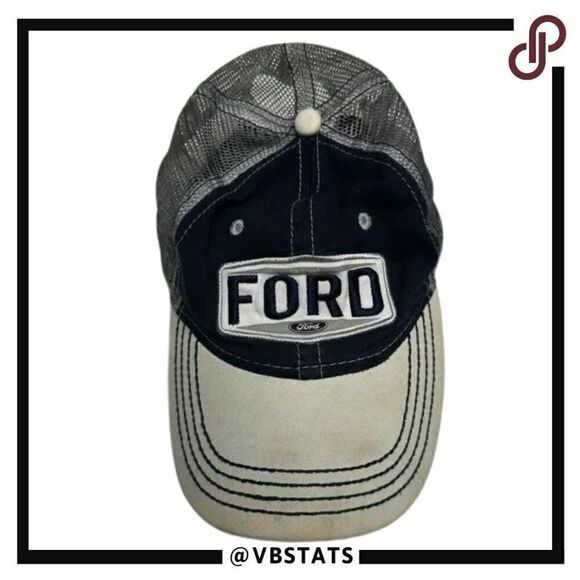 Firm Navy/White Snap Back Ball cap - Picture 1 of 7